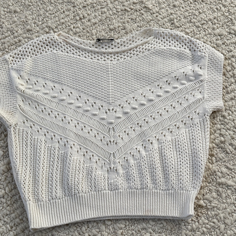 Another Love Cream Knit Sweater